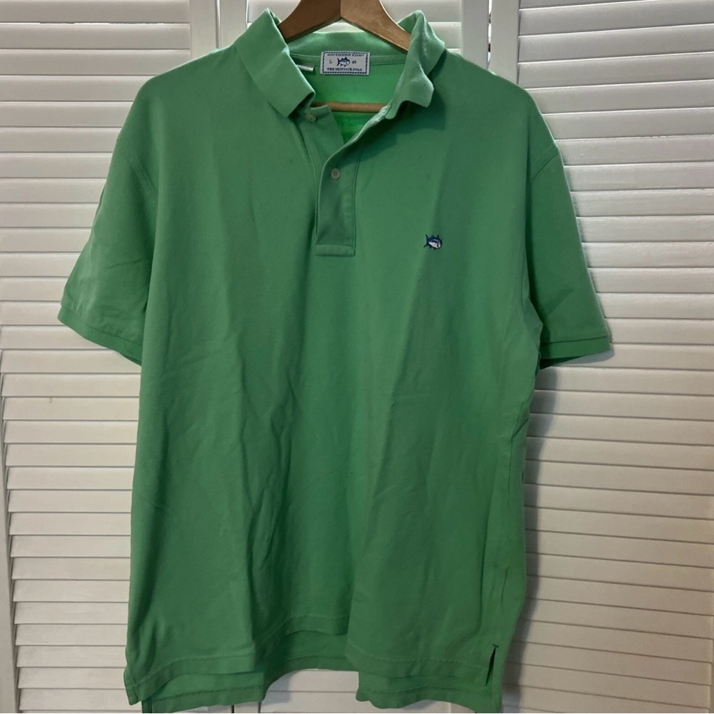 Southern Tide Mint Green Polo Shirt